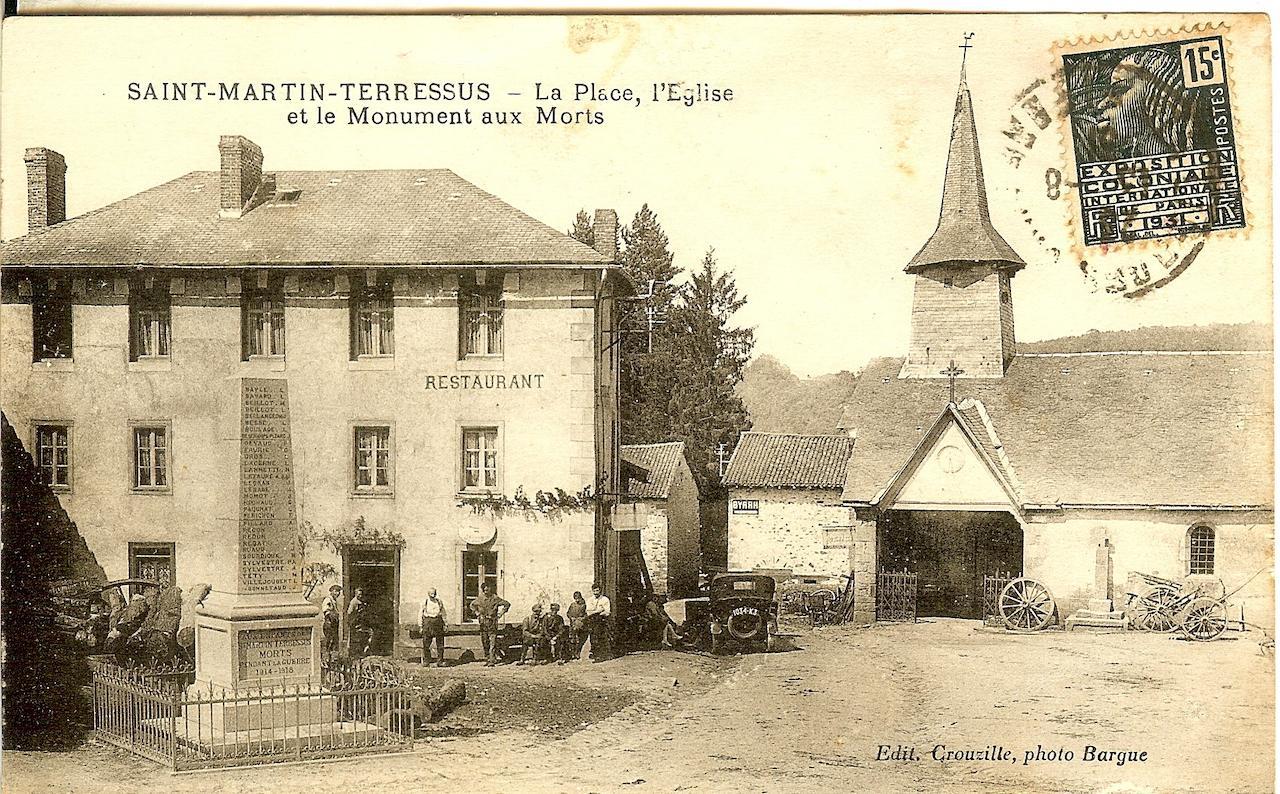 圣马丁奥贝格酒店 Saint-Martin-Terressus 外观 照片
